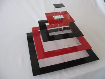 presentoir plexiglass