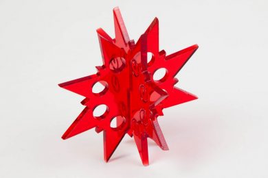 découpe laser-fraisage PMMA