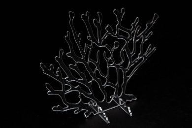 découpe laser PMMA transparent