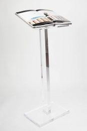 pupitre PMMA transparent